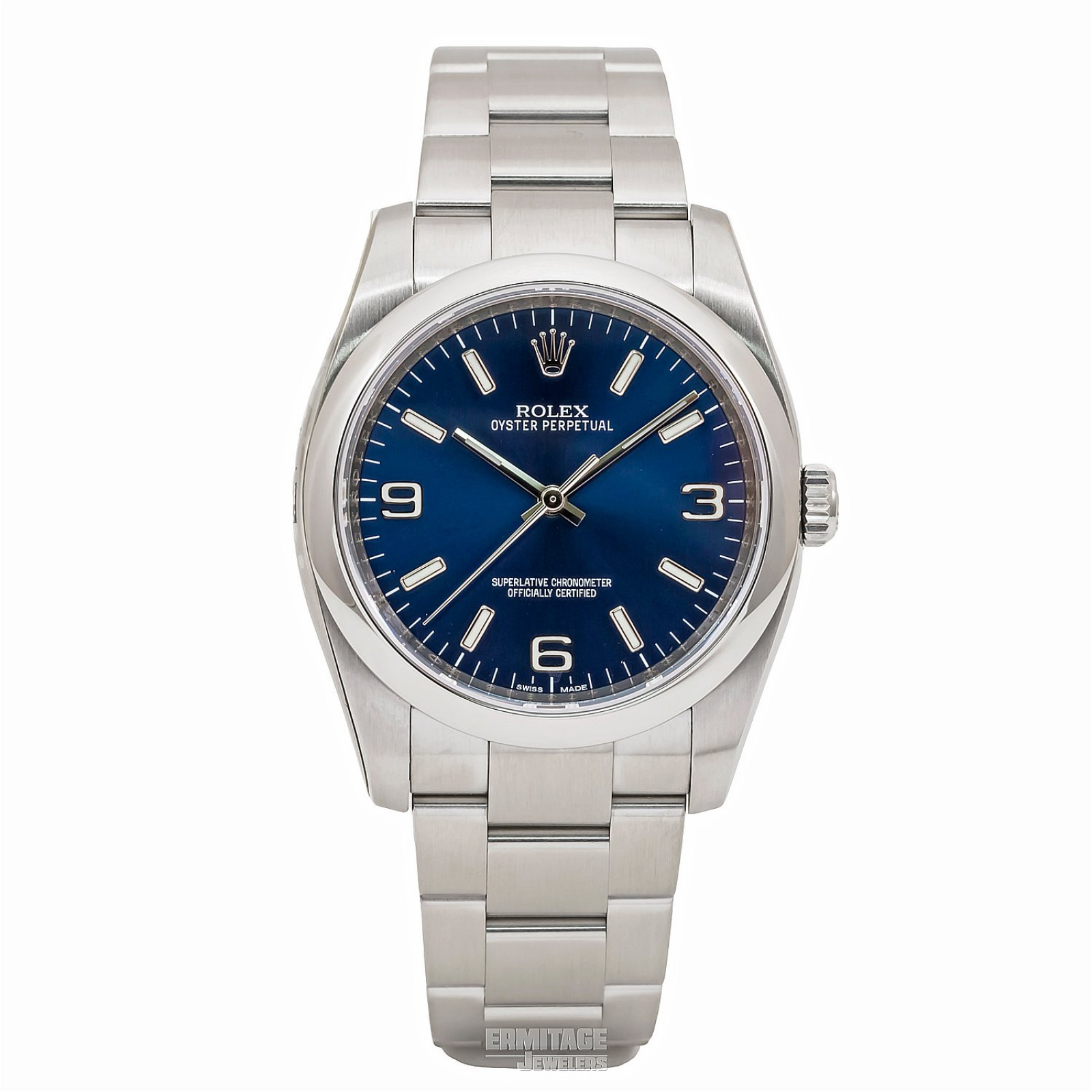 2016 Blue Rolex Oyster Perpetual Ref. 116000